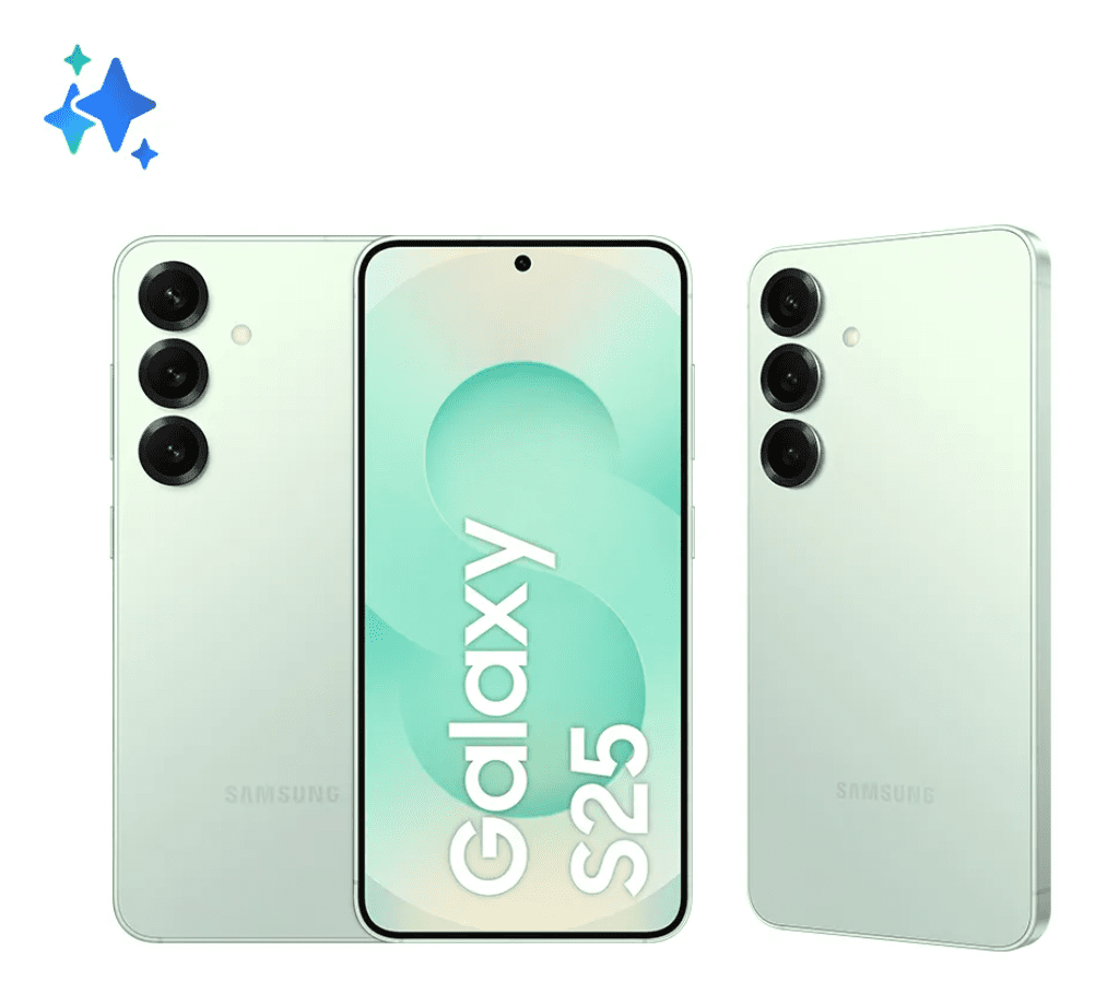 Samsung Galaxy S25 5G, 256GB, 12GB, Câmera Tripla - Verde claro